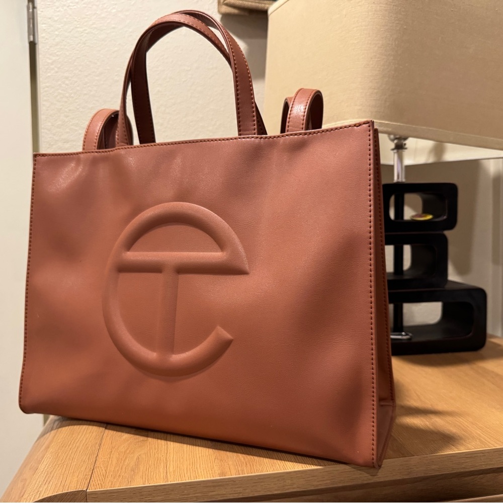 Telfar Tan Tote Bag